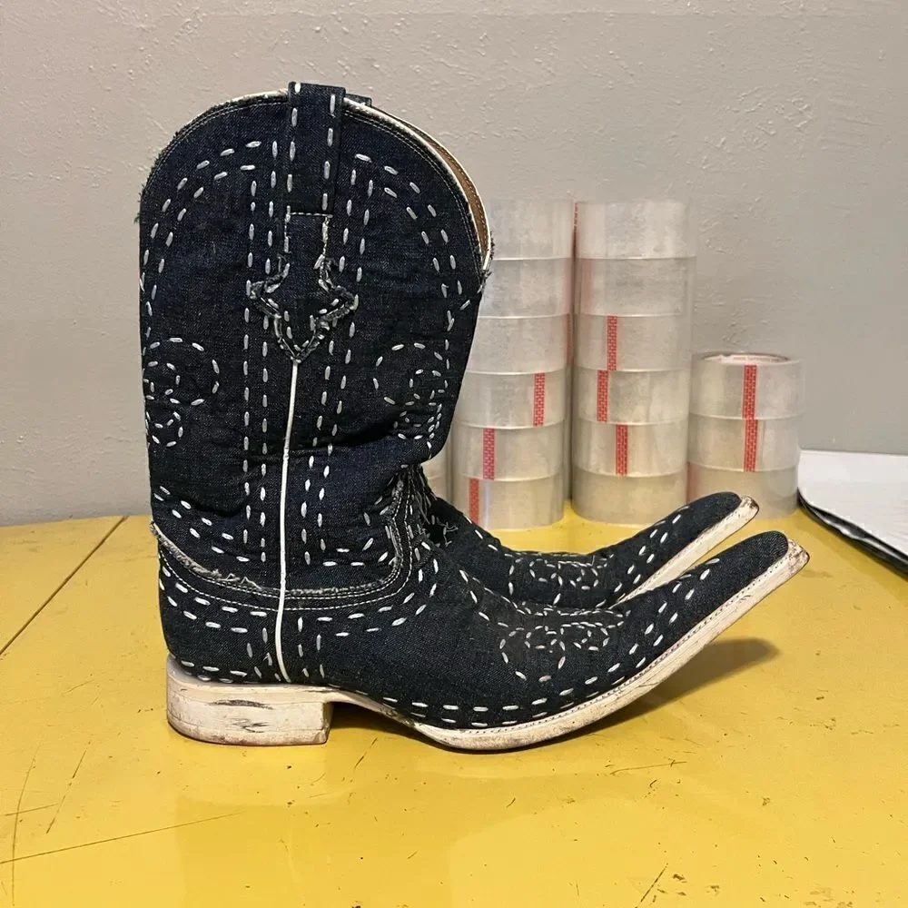 Vintage El General Cowboy Boots